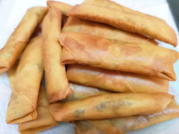 茴香大肉馅春卷