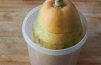 用光明牛奶做木瓜椰奶冻