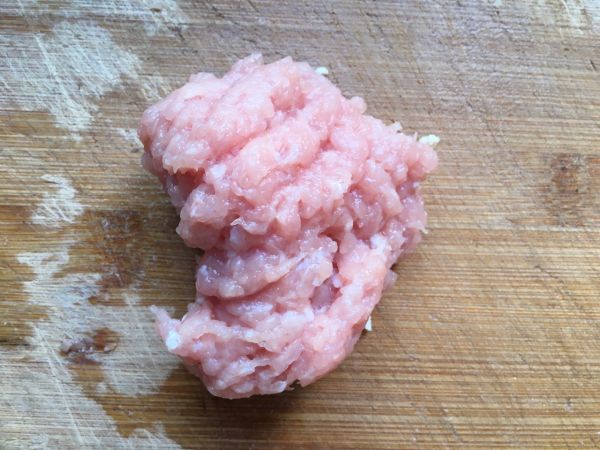 清蒸肉末豆腐丸子