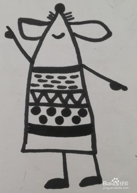 小老鼠的画法 小老鼠的简笔画