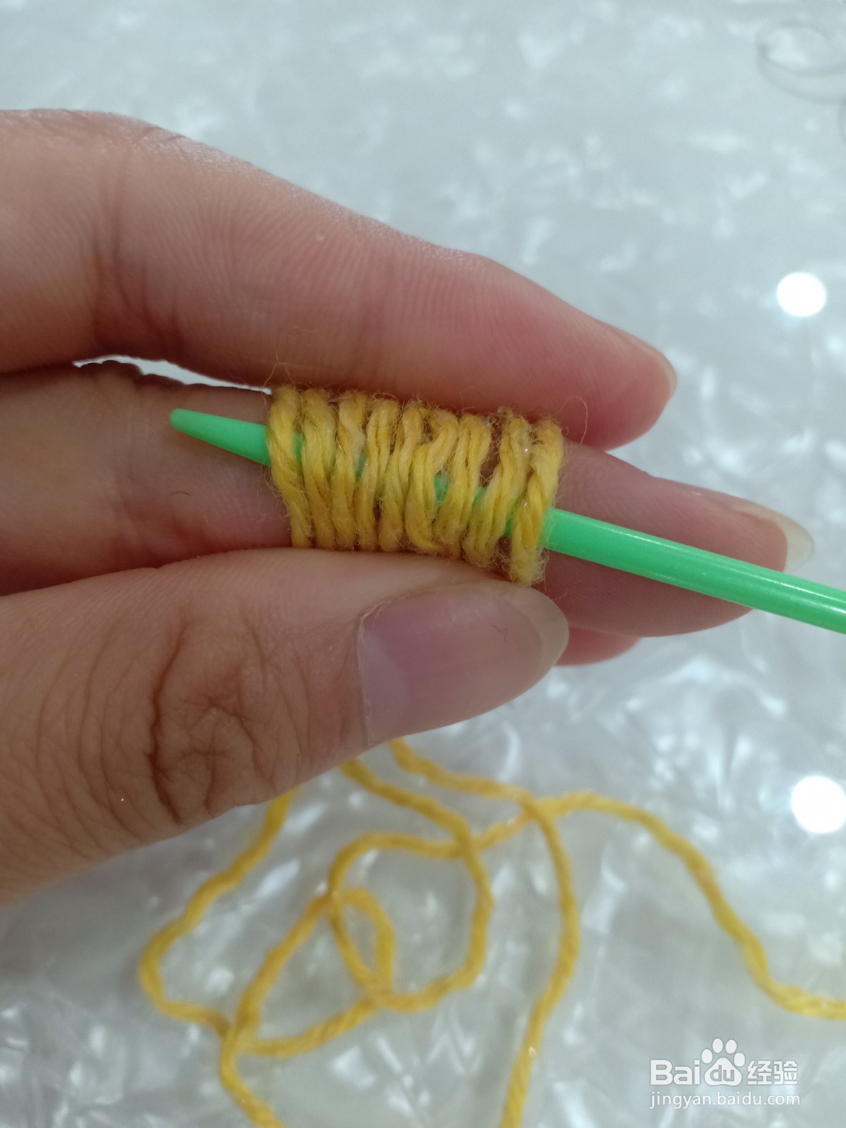 用毛线怎么制作坚挺的线环