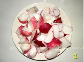 水萝卜烧肉的做法