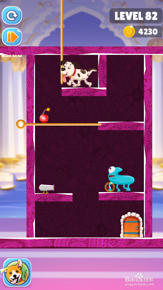 Save The Puppy的LEVEL 82怎样通关？