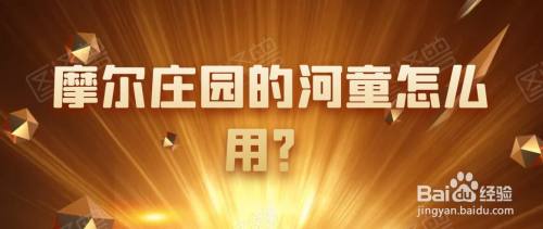 摩尔庄园的河童怎么用