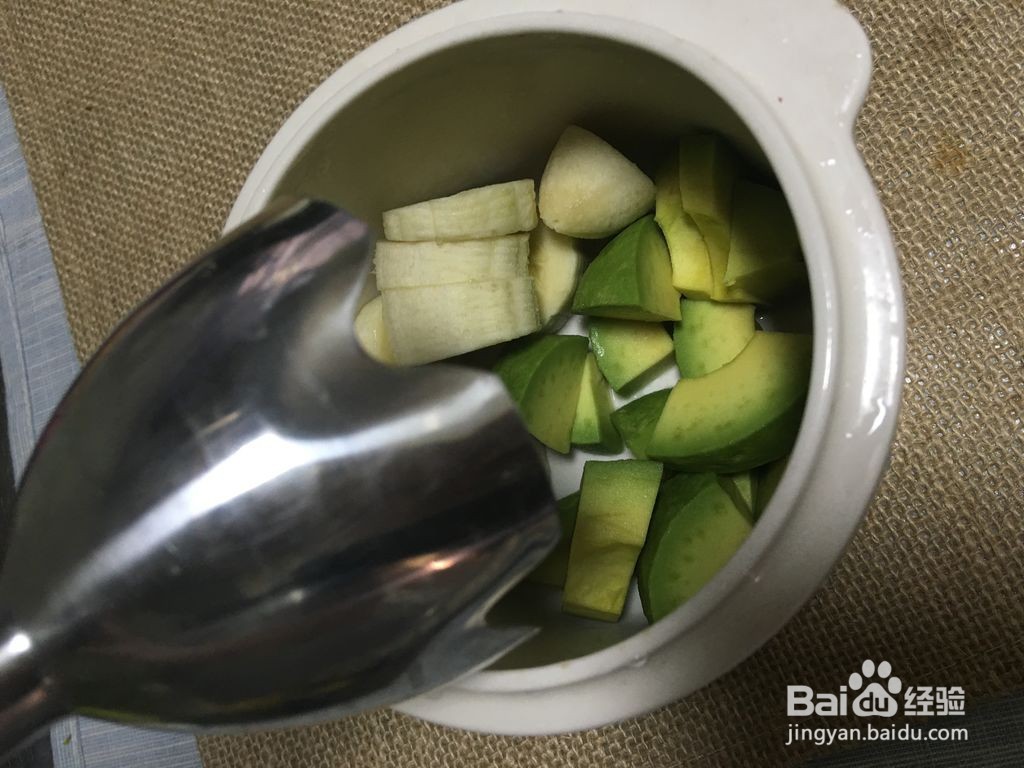 牛油果香蕉泥怎么做
