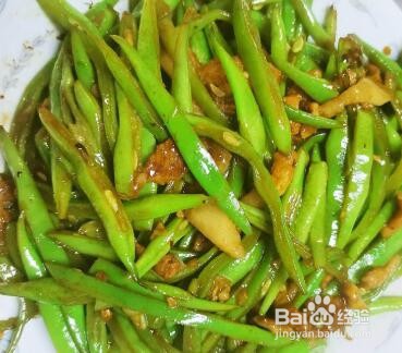 美味可口豆角小炒肉的家常做法