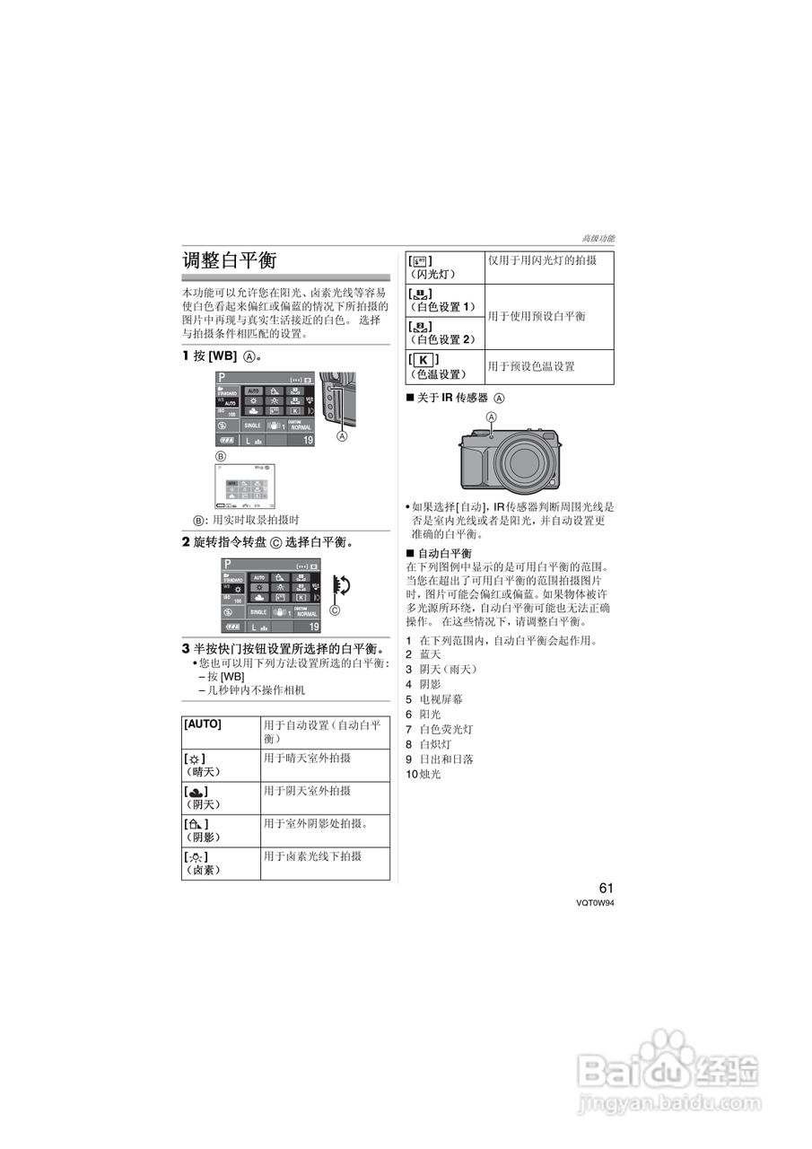 松下DMC-L1K数码相机使用说明书:[7]