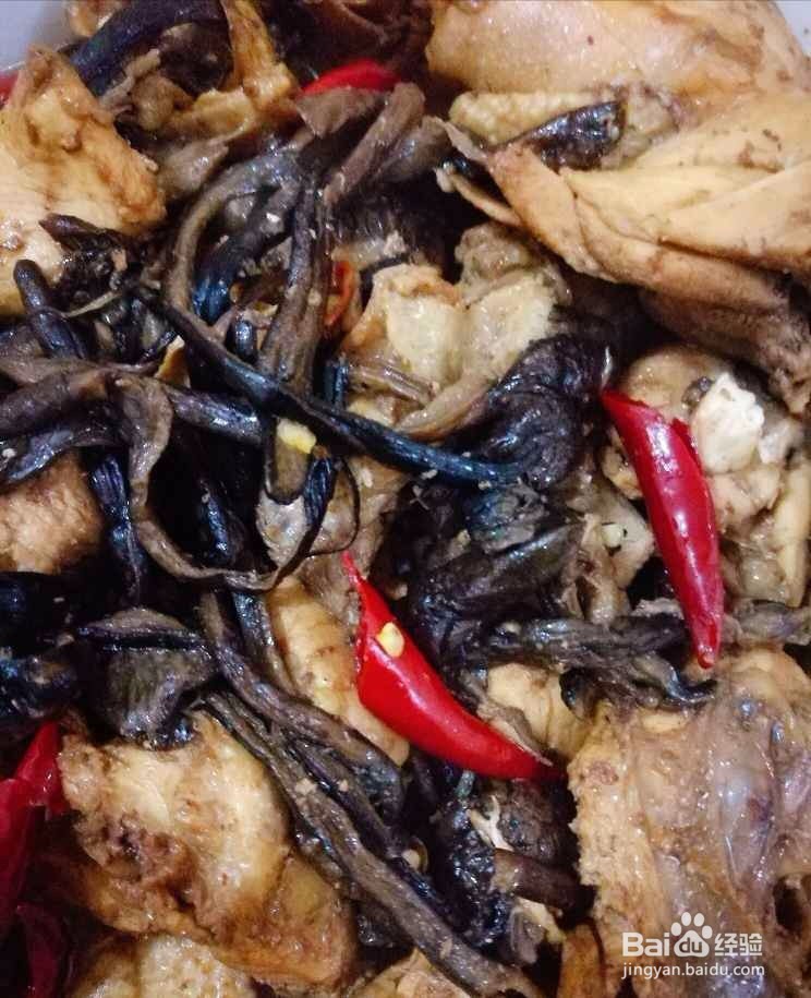 教你做东北小鸡炖蘑菇