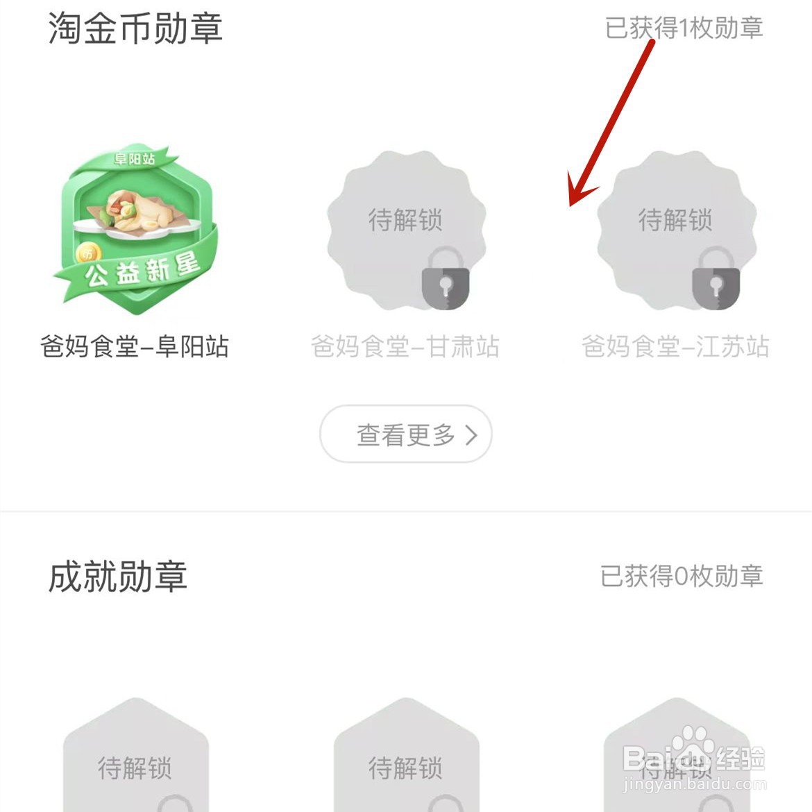 淘宝“人人3小时”公益怎么查看公益勋章