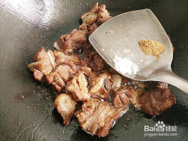 香辣羊肉的做法