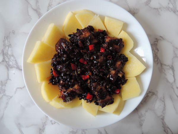 豆豉土豆蒸排骨