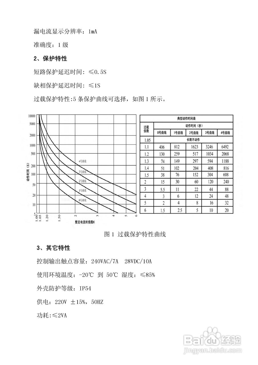 DZB电机智能保护器说明书