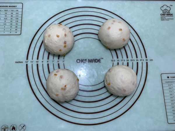 汤种法糖渍橙皮面包