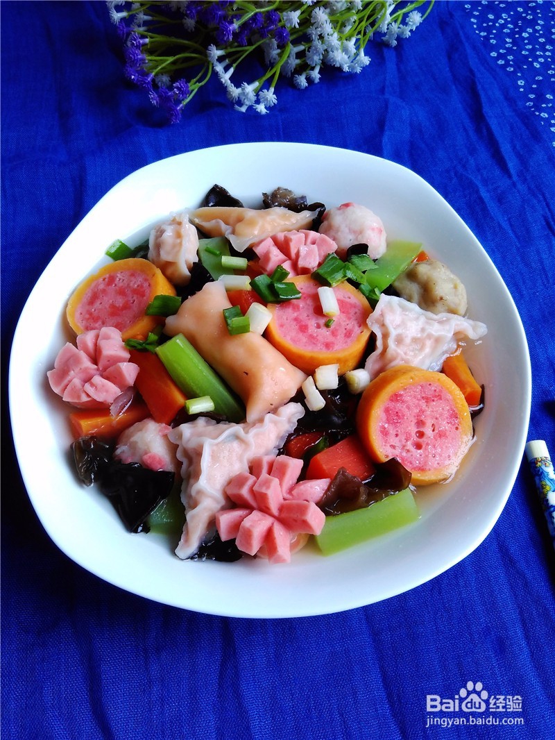 水煮三鲜——美味家常菜