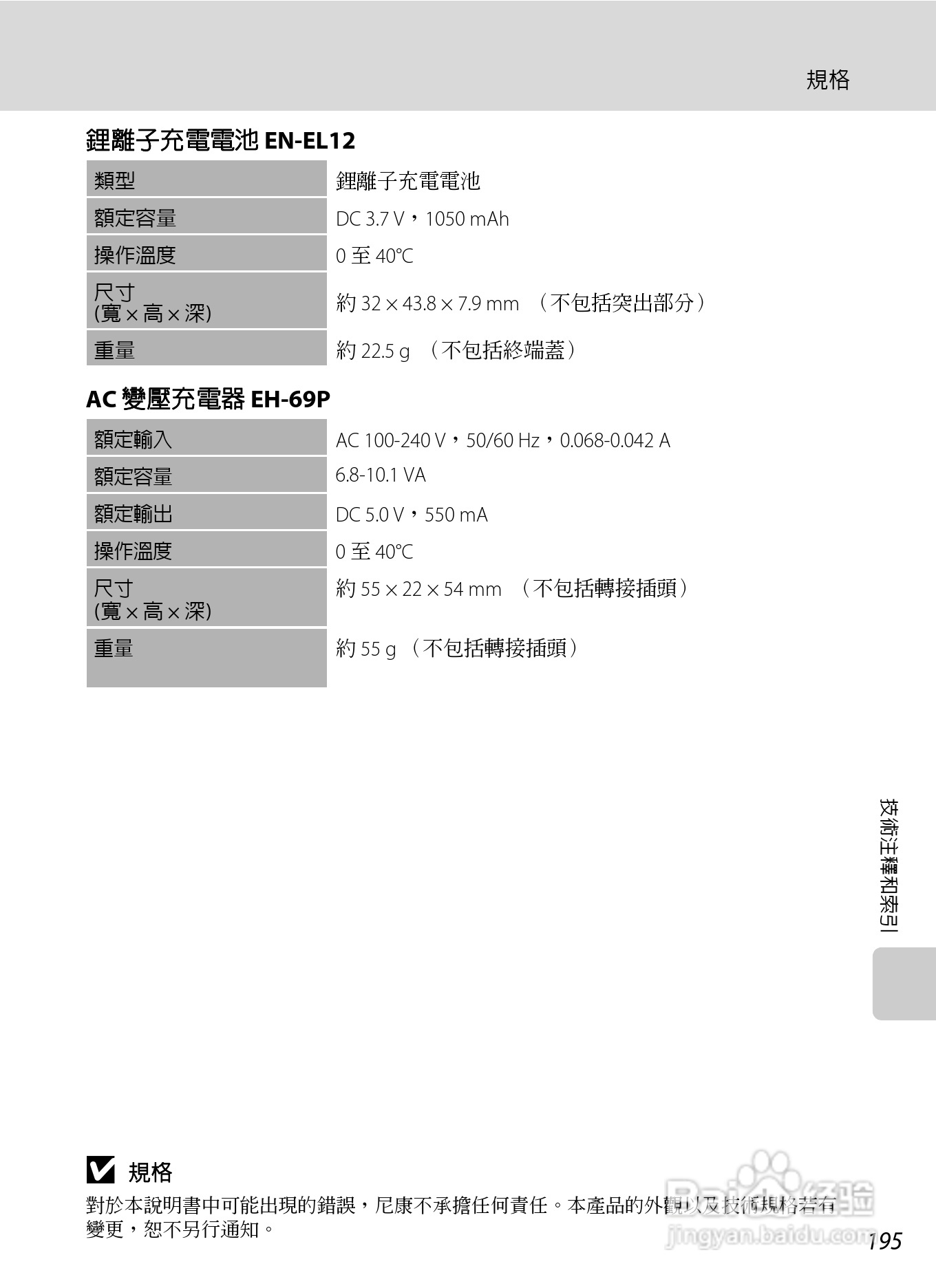 尼康COOLPIX S6150数码相机使用说明书:[21]
