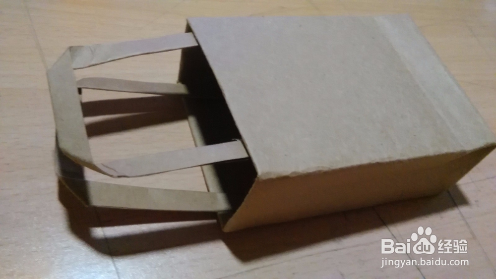 牛皮纸自制礼物袋