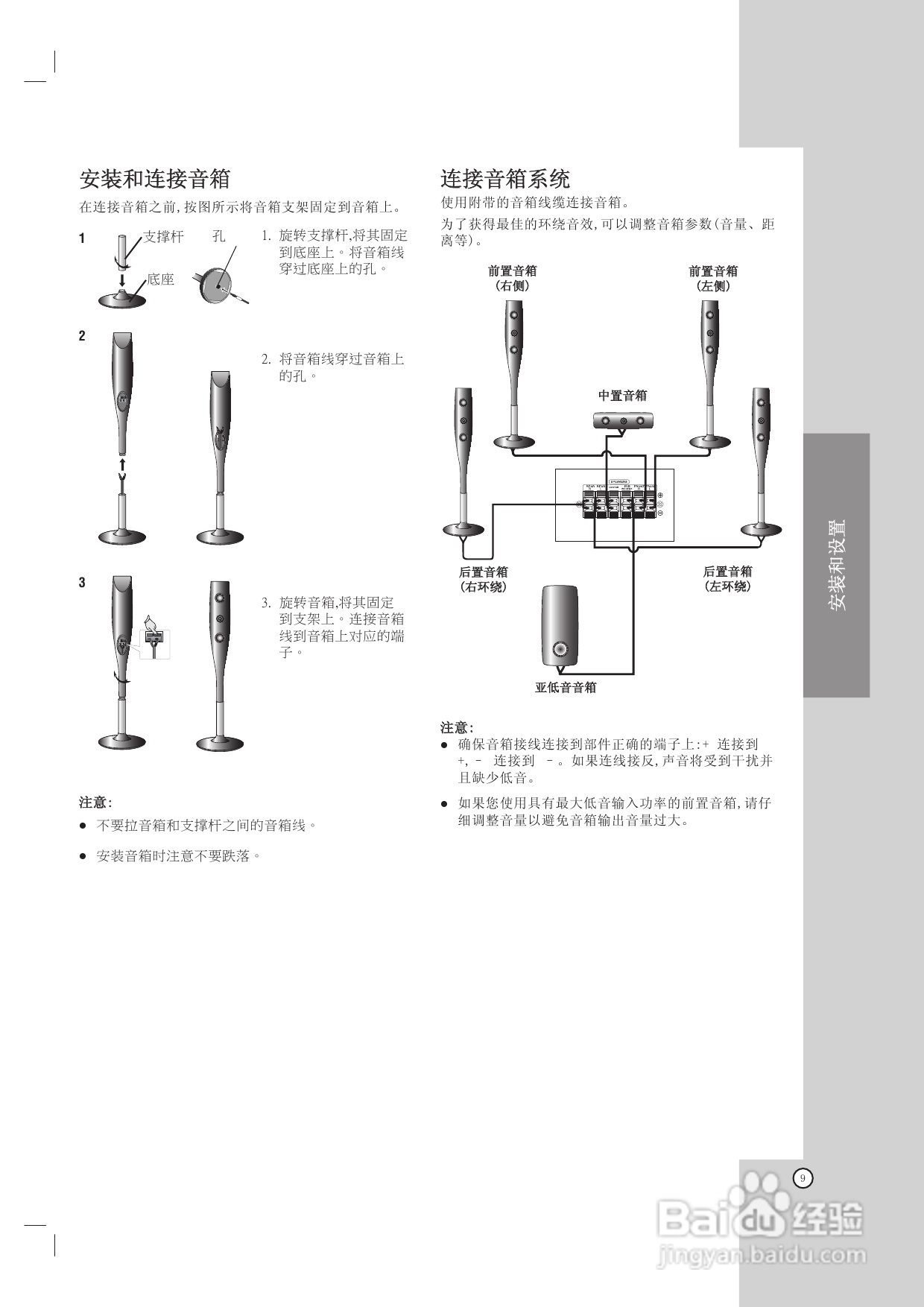 LG HT762TZ家庭影院使用说明书:[1]