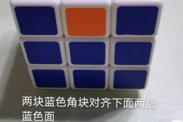 三阶魔方顶层眼睛公式