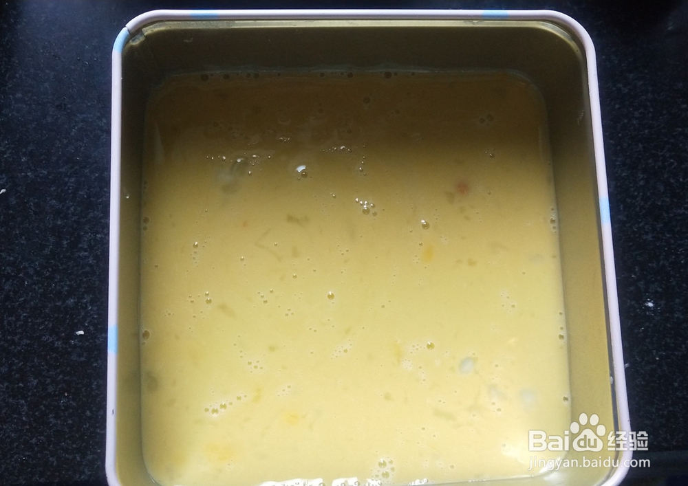 温水蛋液，制作鲜美嫩滑的肉末蛋羹