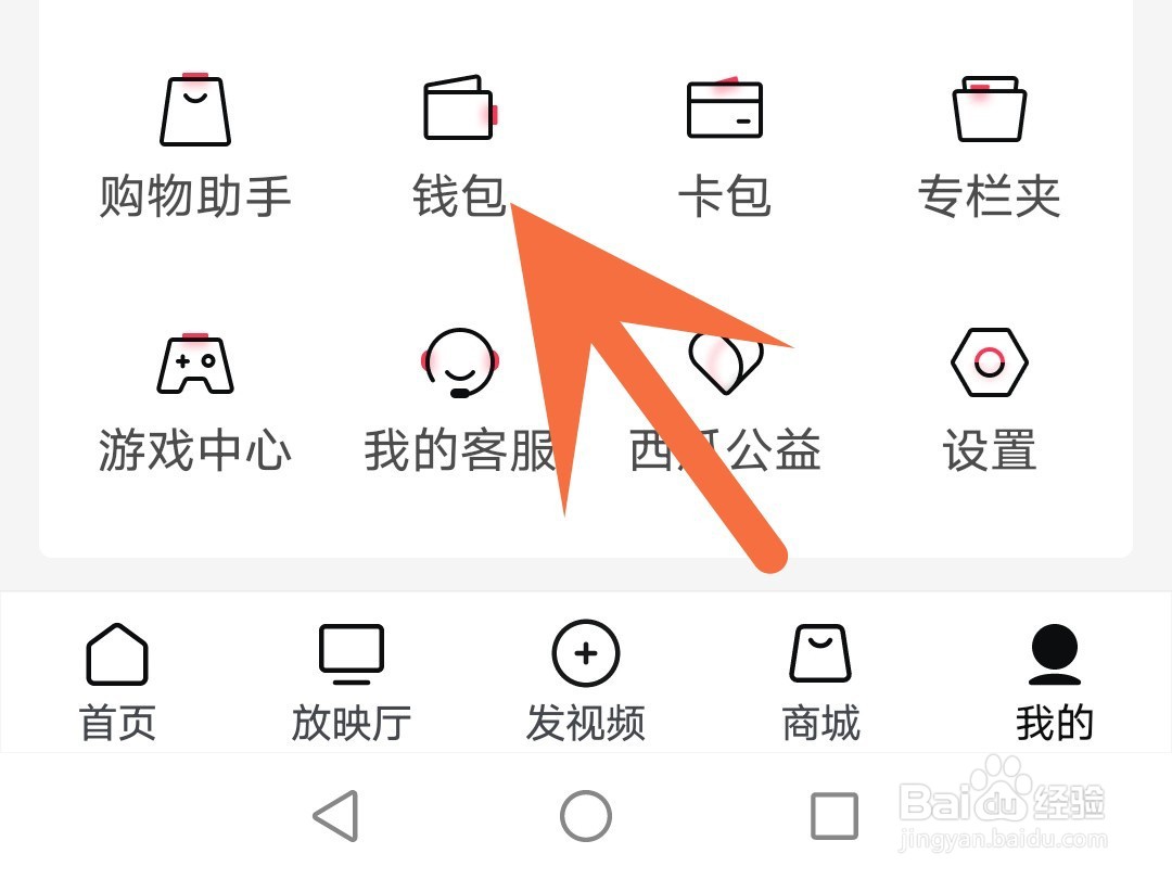 西瓜视频怎么查看账单明细