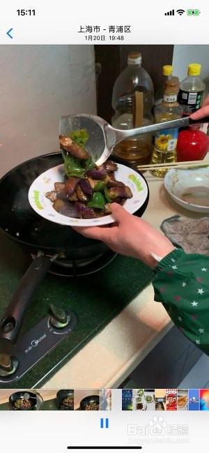 养生食补炒茄子的做法