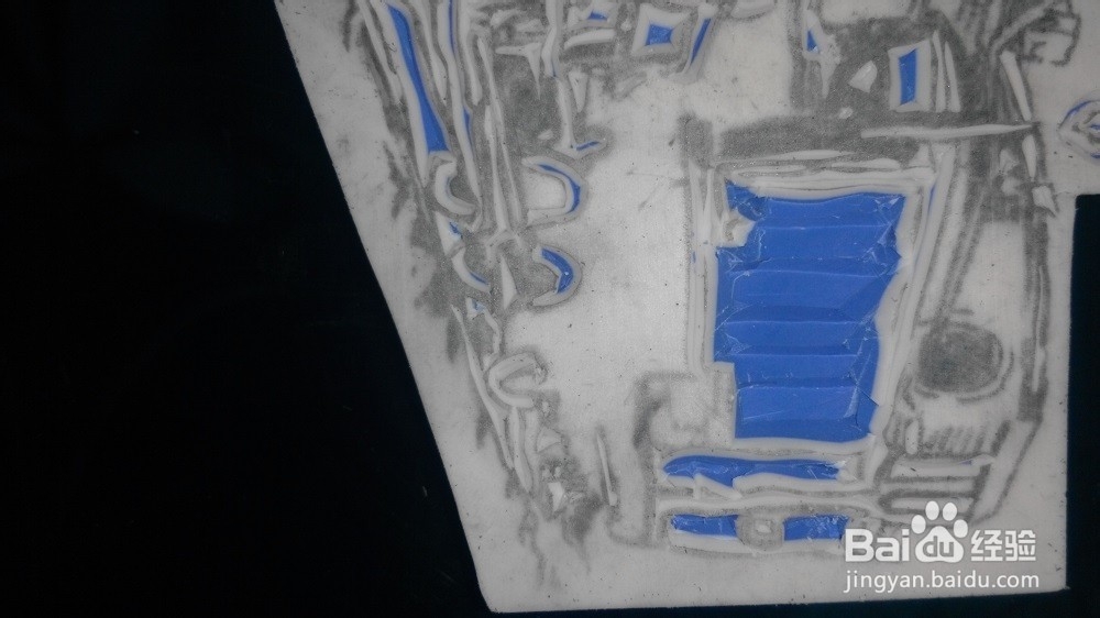 手工橡皮章之火车橡皮章