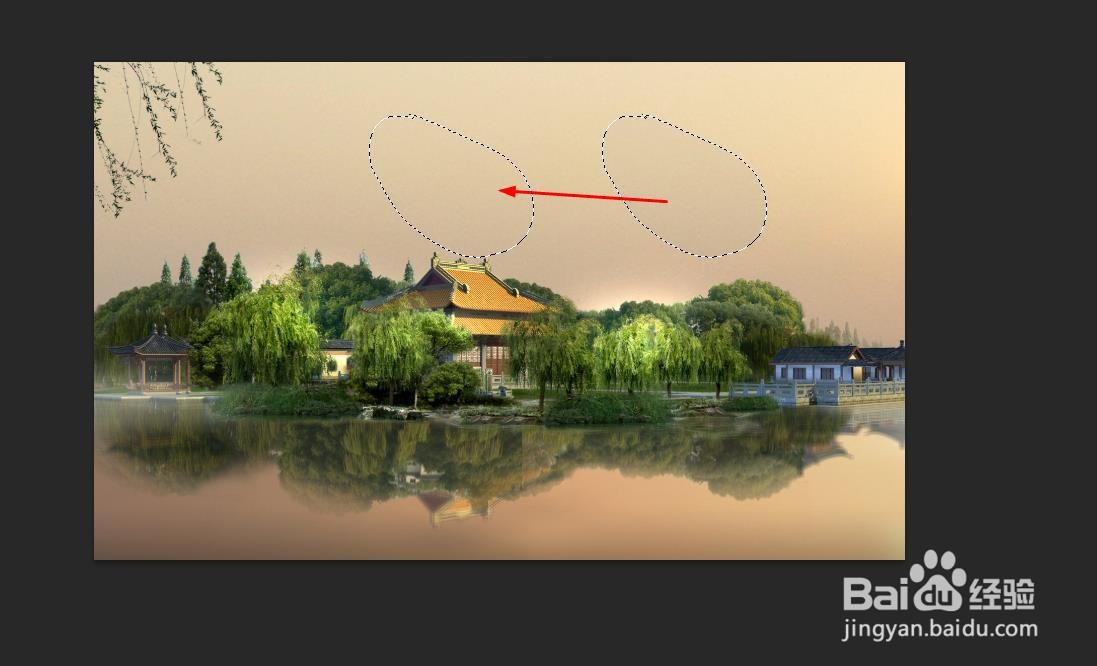 Photoshop如何快速去掉画面中不要的内容