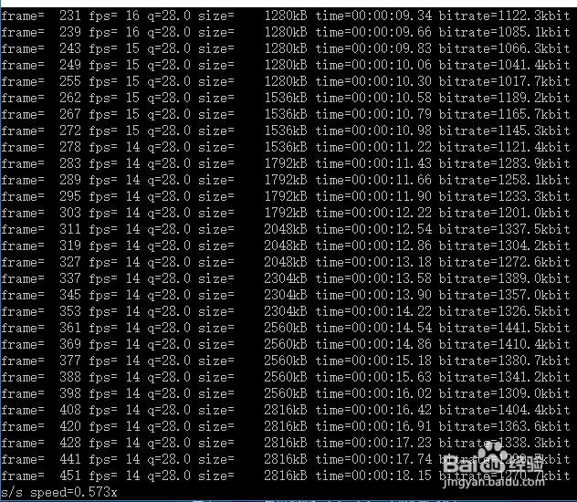 ffmpeg提取视频