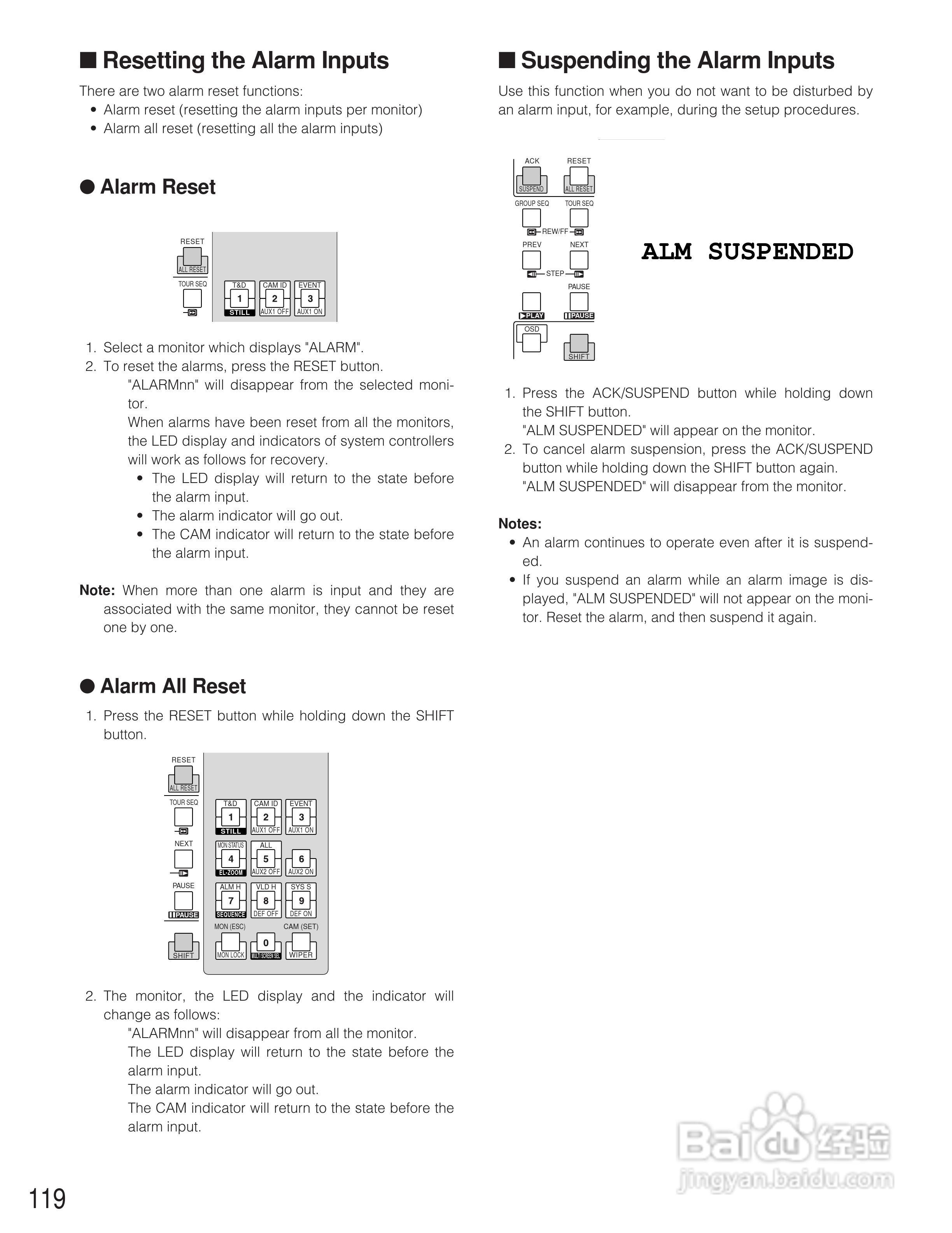 松下WJ-SX150A矩阵切换器使用说明书:[12]