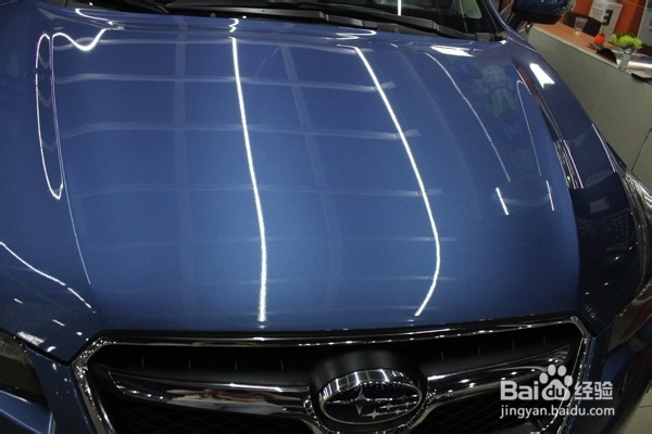 斯巴鲁全车漆面美容镀晶详解