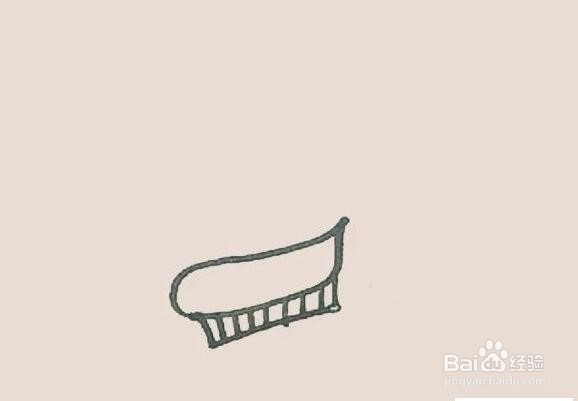 伴儿成长简笔画系列-怎样画牙膏牙刷简笔画