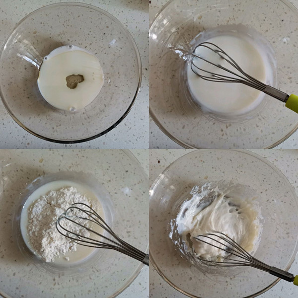 平底锅肉松蛋糕卷