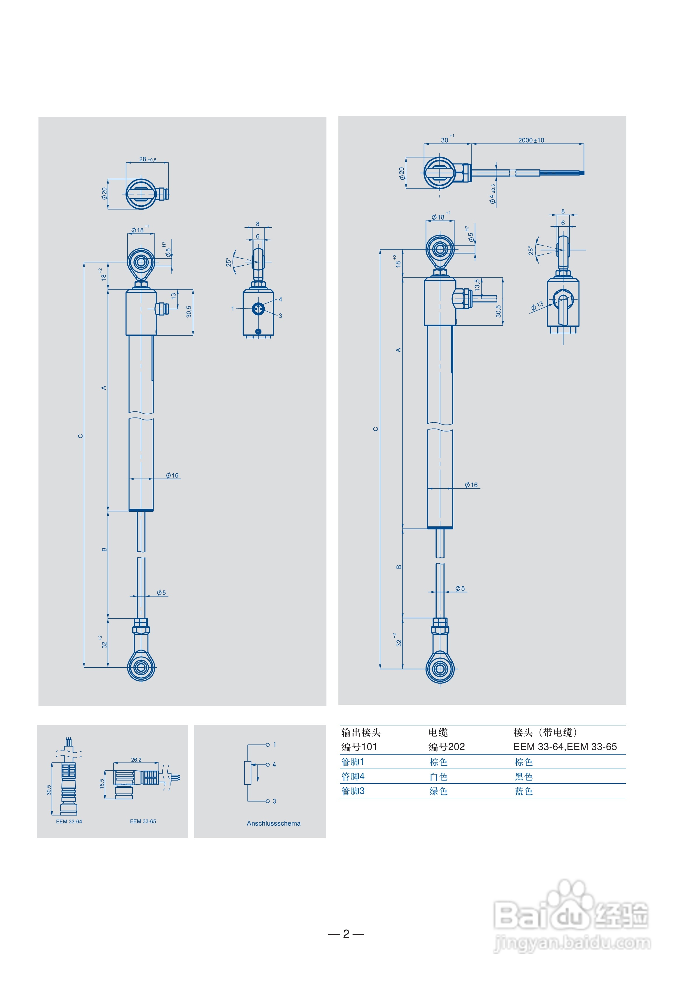novotechnik TX20300型传感器说明书