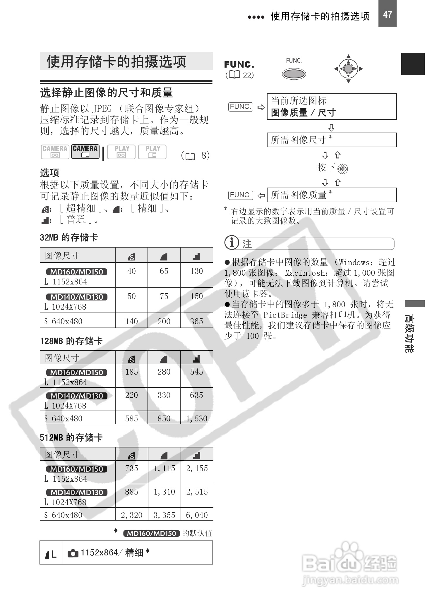 佳能MD150数码摄相机使用说明书:[5]