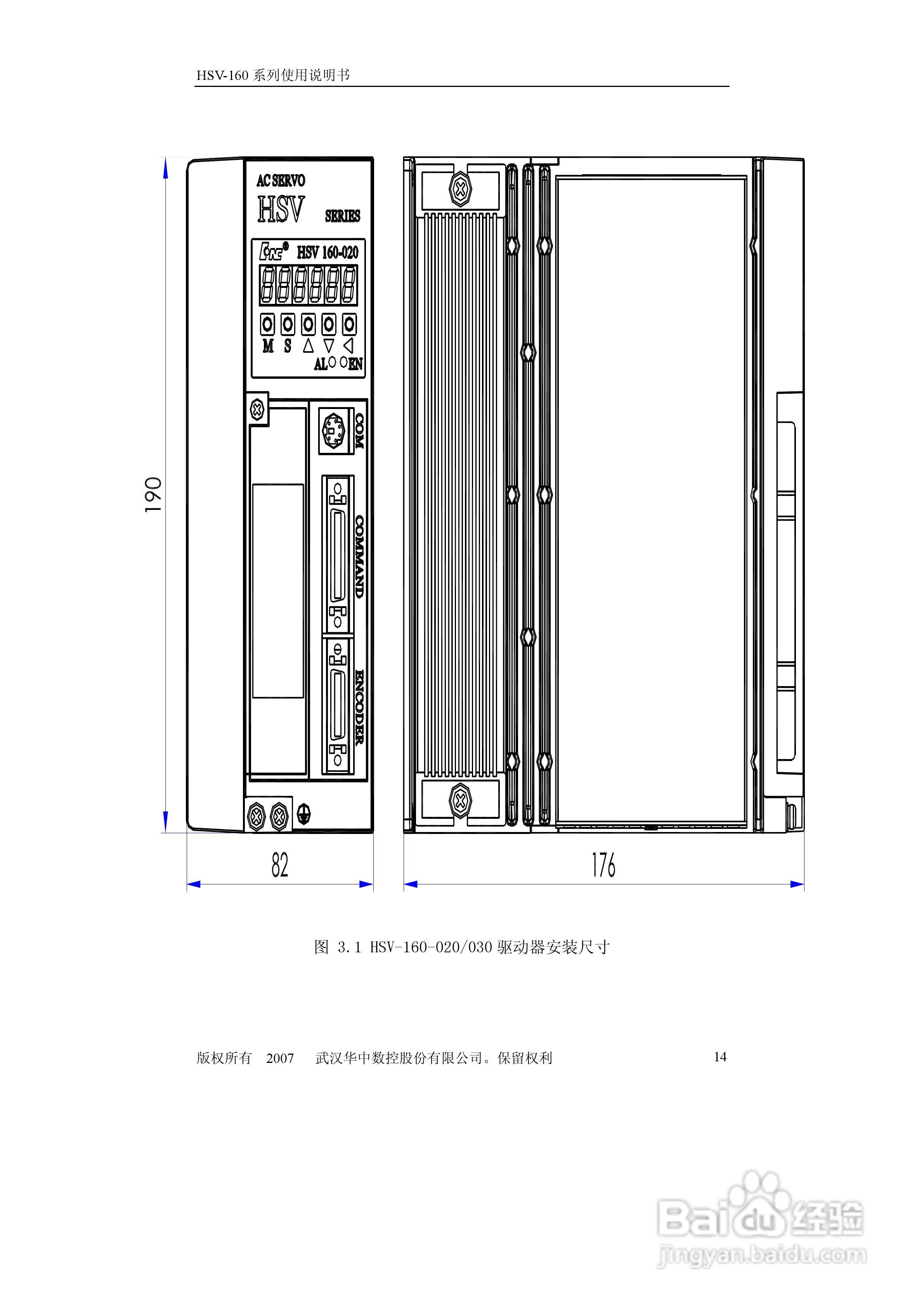 HSV-160系列全数字交流伺服驱动单元使用说明书:[2]