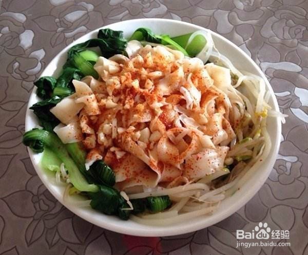 自制油泼面的做法
