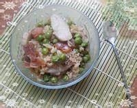 食补佳品腊味豌豆饭的做法的做法