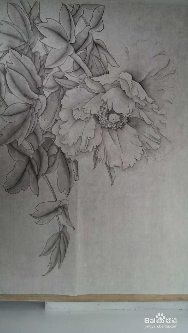 工笔牡丹绘画创作技法