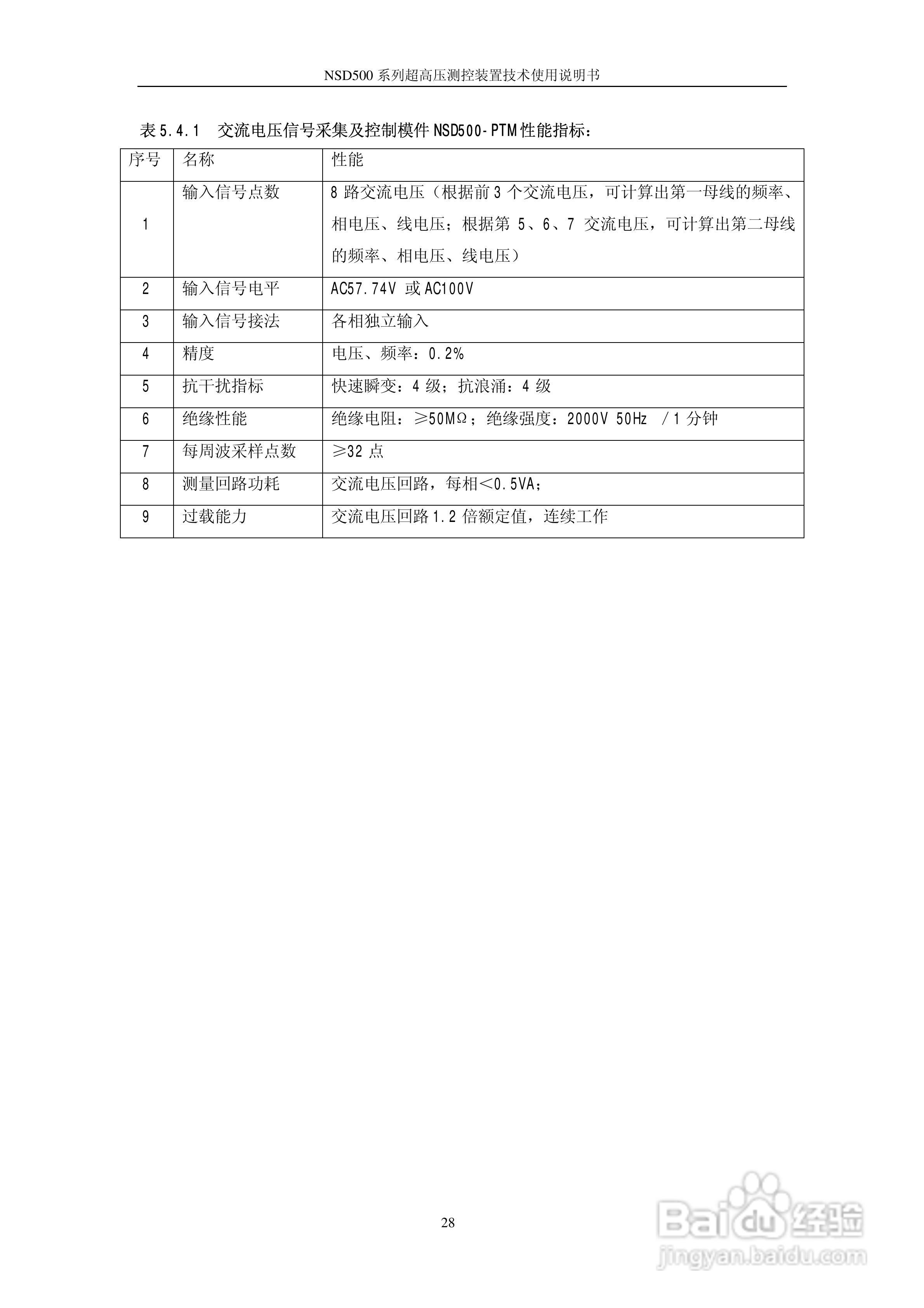 国电南瑞NSD500系列超高压测控装置技术使用说明书:[4]