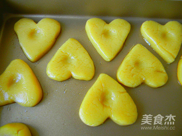 爱心饼干的做法
