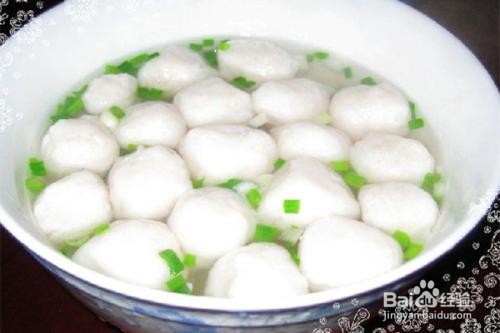美味鲜香的美汤鱼丸子
