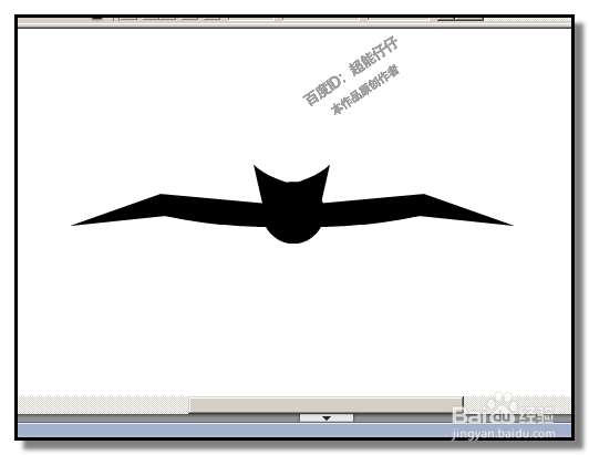 怎样用FLASH画蝙蝠
