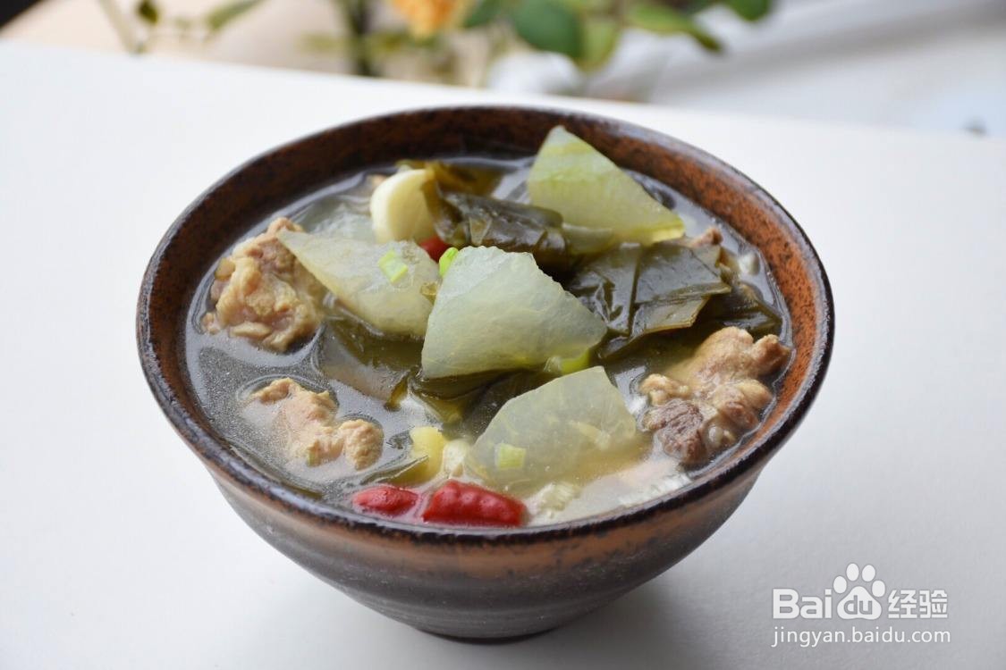 冬瓜海带排骨汤怎么做？