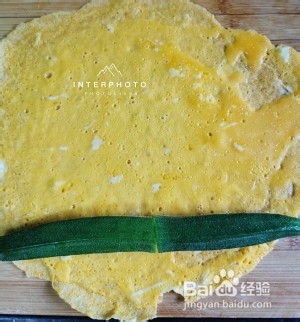 食补佳品小清新的秋葵鸡蛋卷的做法