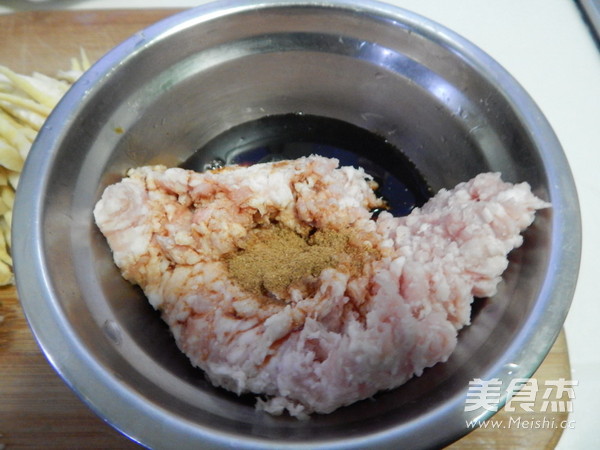 炸藕盒的家常做法