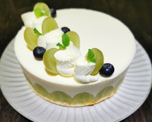 炼奶爆浆青提芝士慕斯蛋糕的做法