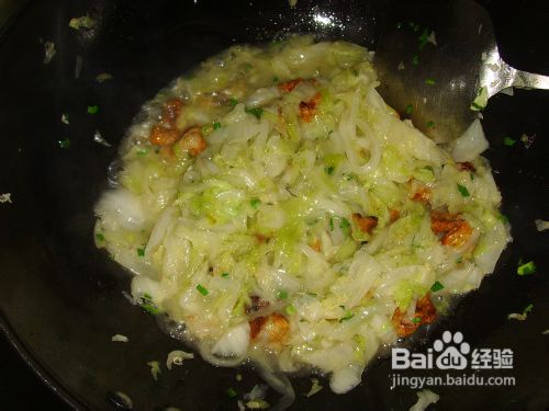 家常肉渣白菜的做法