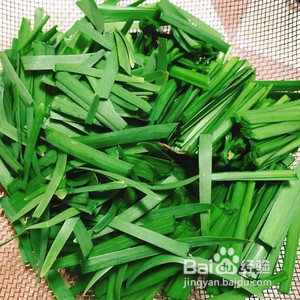 扇贝炒韭菜的做法