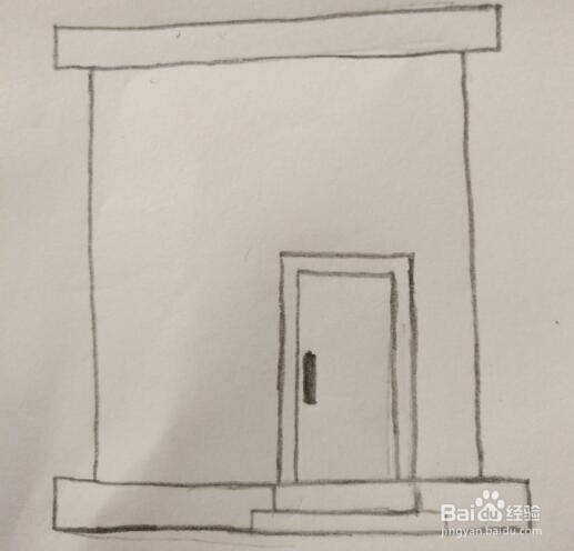 如何画一栋楼房