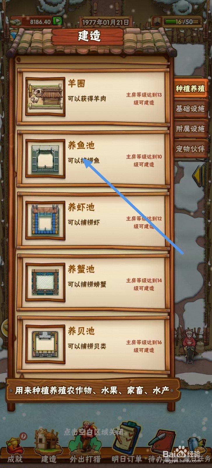 外婆的小农院怎么建造【养鱼池】